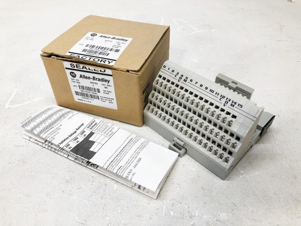 Allen Bradley 1794-TB3S Flexbus I/O Terminal Base